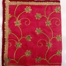 Saga Flower Chunari | Pooja Ki Chunari 12" x 20"