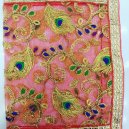 Sunflower Chunari | Pooja Ki Chunari 12" x 20"