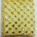 Net Bindia Chunari | Pooja Ki Chunari 12" x 20"