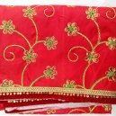 Saga Flower Chunari | Pooja Ki Chunari 40" x 40"