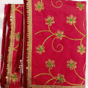 Saga Flower Chunari | Pooja Ki Chunari 40" x 80"