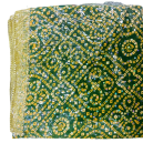 Bandhani Print Pooja Assan Chunari | Devi MATA Ki Chunari | Pooja Chunari | Navratri Festival Puja  (40 x 80 Inch)