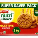 BRITANNIA NUTRI CHOICE DIGESTIVE BISCUITS 5X192 GM