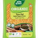 Elite Green Organic Toor Dal 1Kg