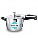 Hawkins Tri-Ply Stainless Steel Pressure Cooker 4.5L |Compatible Induction + Gas | HSST45