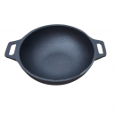 Surya Cast Iron Flat Kadai Induction Base 10 Inches