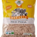 24 Mantra Organic Red Poha 500gm