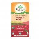 ORGANIC INDIA MORINGA HIBISCUS TEA 25 BAGS