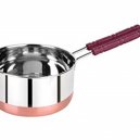 Steel Sauce Pan With Copper Bottom