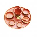 Clay Dinner Set 9pcs