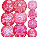 PLASTIC RANGOLI STENCIL