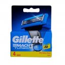 Gillette Mach3 Turbo - 4 Cartridge