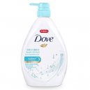 Dove Body Wash Oxygen Moisture 1Ltr