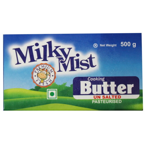 Milky Mist Unsalted Butter 500G