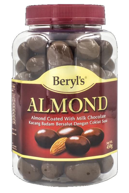 Beryl's Almond Milk Chocolate Jar 450G