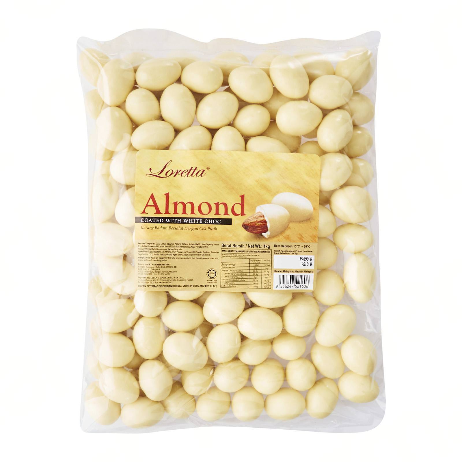 Loretta Panned White Choc 1 Kg