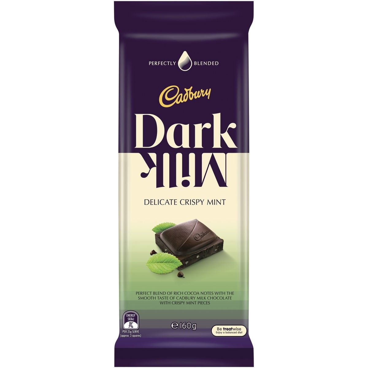 Cadbury Crispy Mint 160gm
