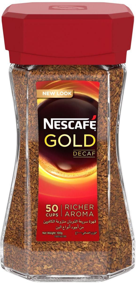 Nescafe Gold Decaffeinated 100G