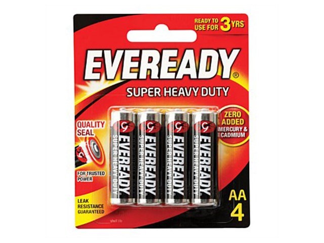 Eveready AA 4's