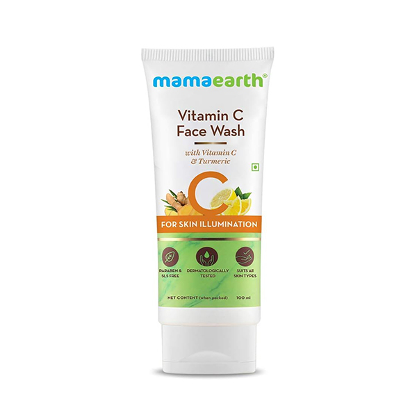 Mamaearth Vitamin C Daily Glow Sunscreen SPF 50 with Turmeric 20g