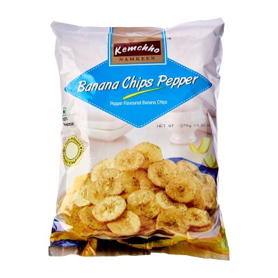 Kemcho Banana Chiips Pepper 270G