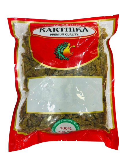 KARTHIKA RAISINS GREEN (WITH SEED) 250 GM