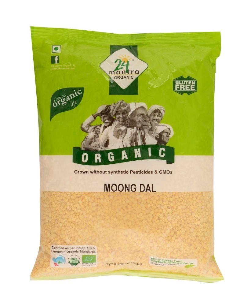 24 Mantra Organic Moong Dal 1Kg