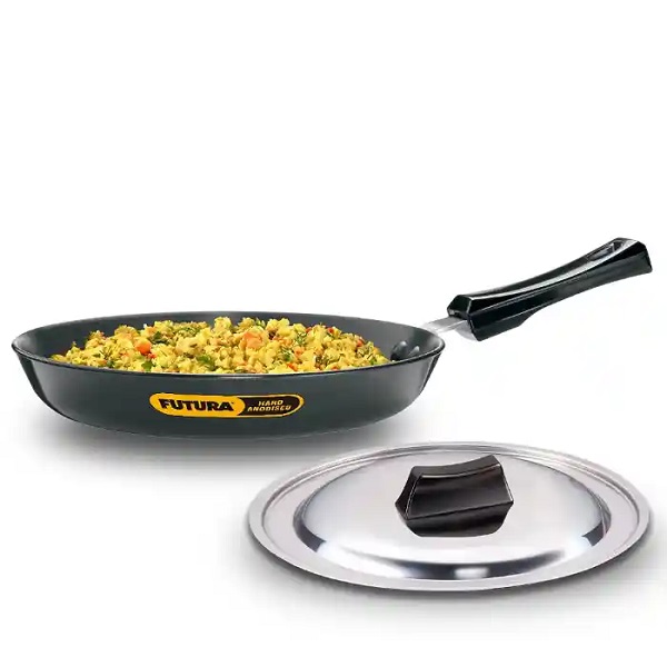 Futura Nonstick Frying Pan 24cm with Stainless Steel Lid | NF24S