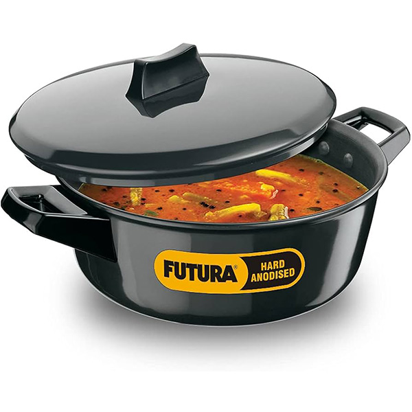 Futura  Hard Anodised Cook n Serve Bowl 3L | Induction Compatible | IACB30
