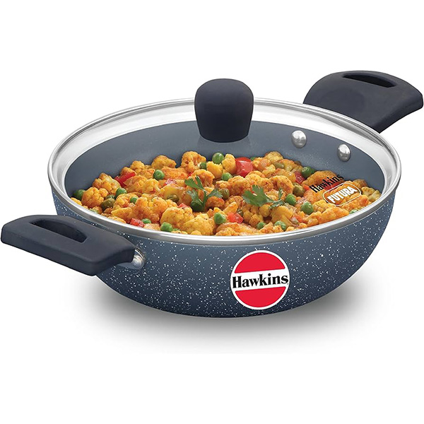 Hawkins Ceramic Nonstick Deep Kadhai 1.75L | ICK175G