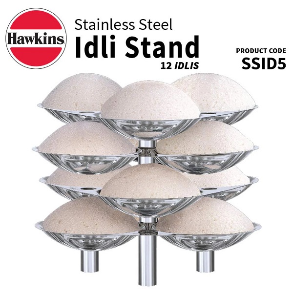 Hawkins Stainless Steel Idli Stand 12's | SSID5
