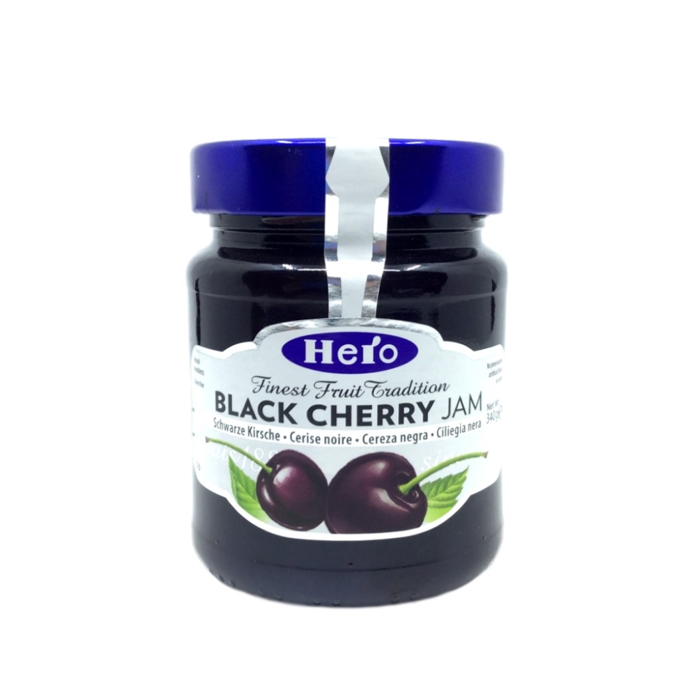 Hero Black Cherry Jam 340gm