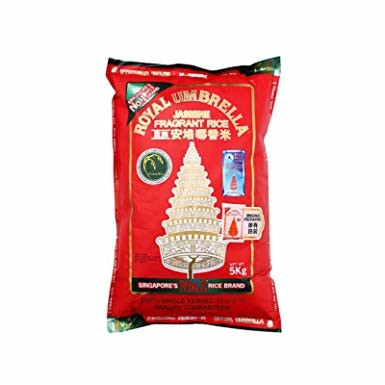 Royal Umbrella Jasmine Fragrant Rice 5Kg