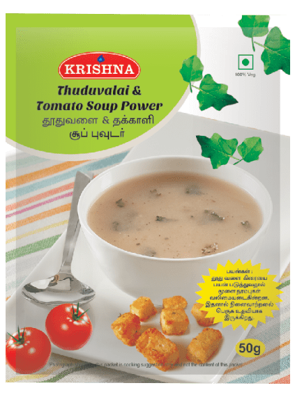 Krishna Thuduvalai & Tomato Soup Powder 50g