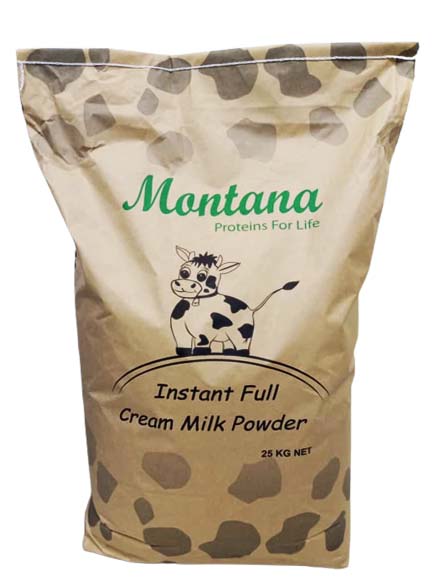 Montana Dairy Instant Full Cream Milk Powder  25Kg