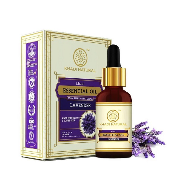 Khadi Natural Lavender Essential Oil 15ml