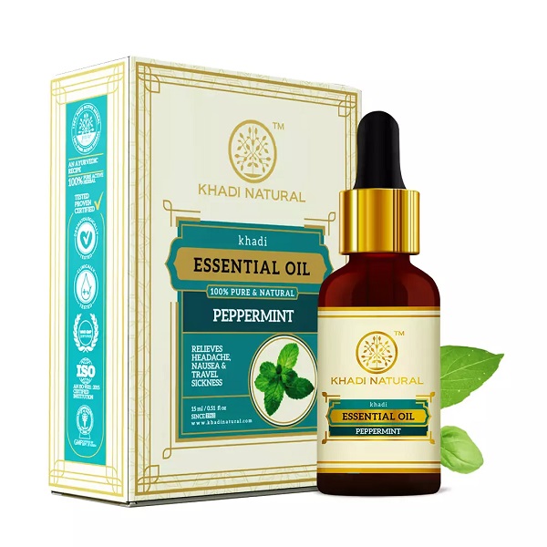 Khadi Natural Peppermint Essential Oil 15ml