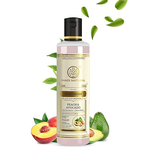 Khadi Natural Peach & Avocado Moisturizer 210ml
