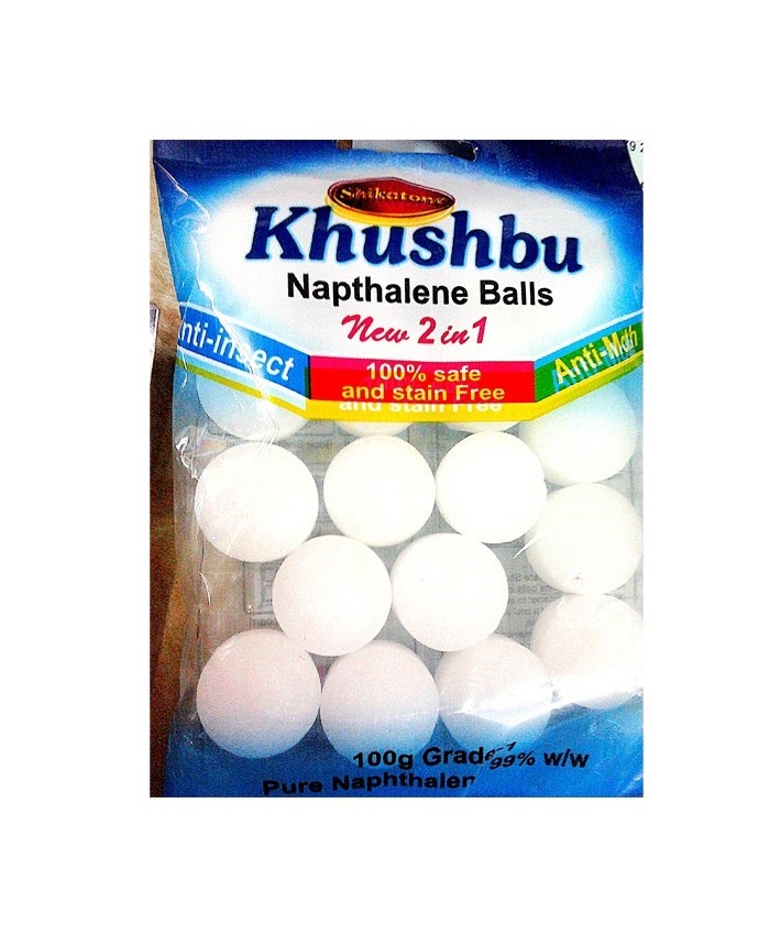 Khushbu Nepthalene Balls 16Pcs