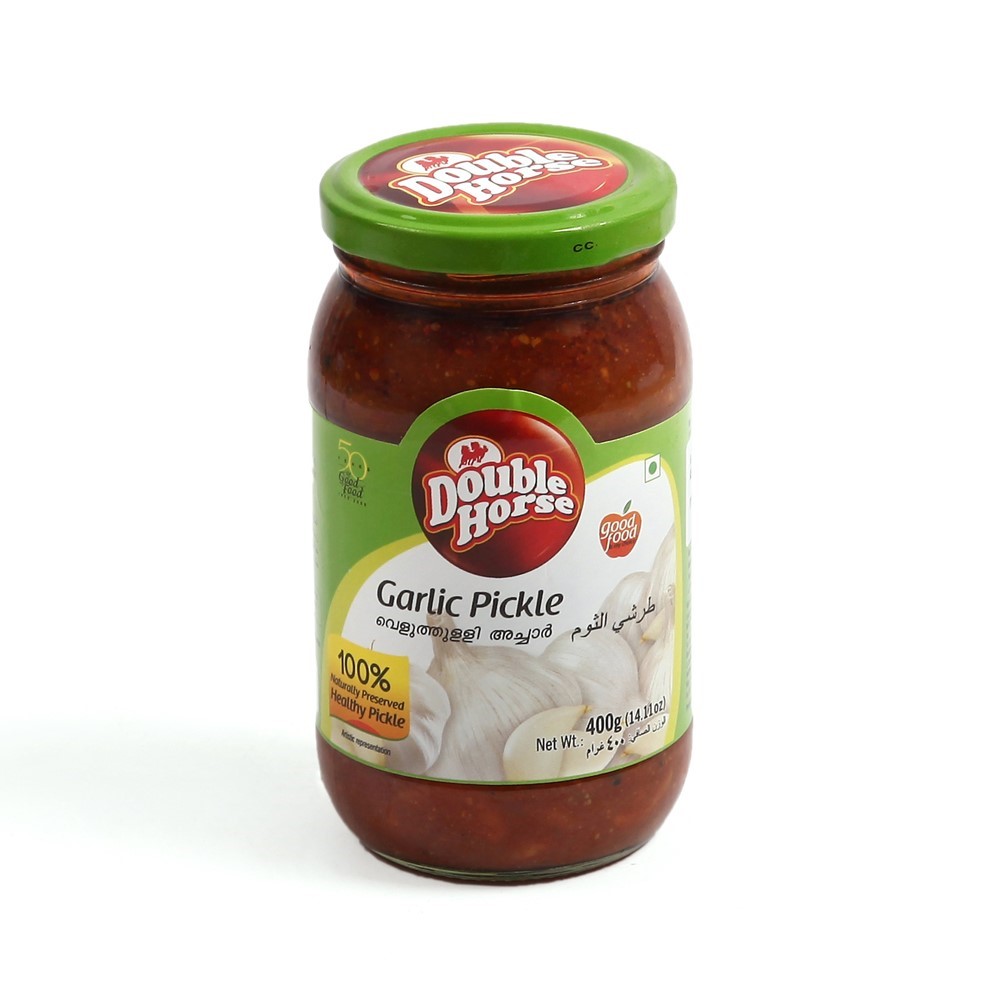 Double Horse Garlic Pickle 400gm