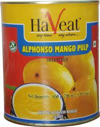 Haveat Alphonso Mango Pulp 850g