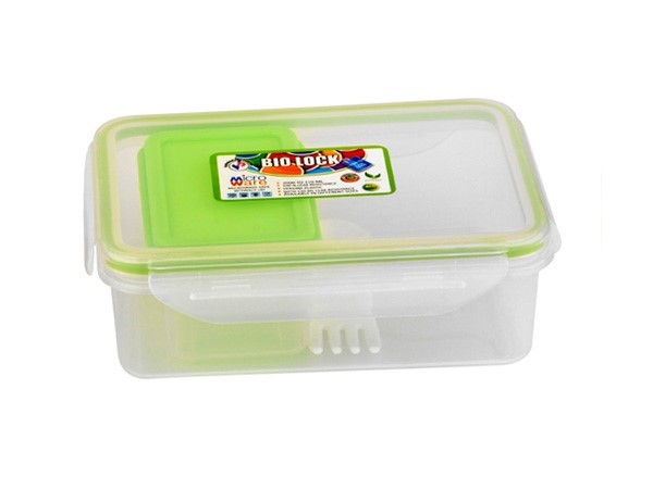 Plastic Container Bio Lock