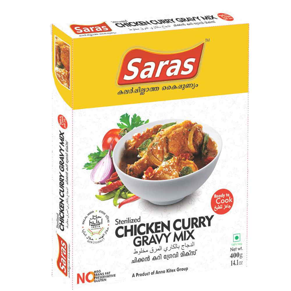 Saras Chicken Curry Gravy Mix 400g