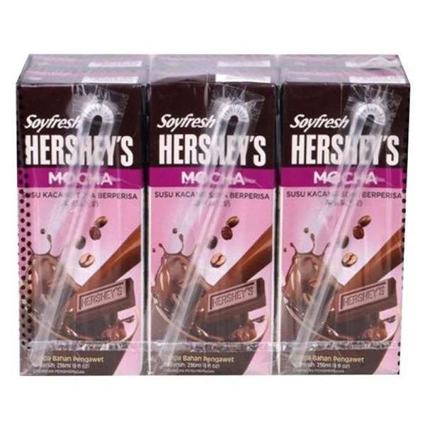 Hershey Mocha Soya Milk 6X236ml