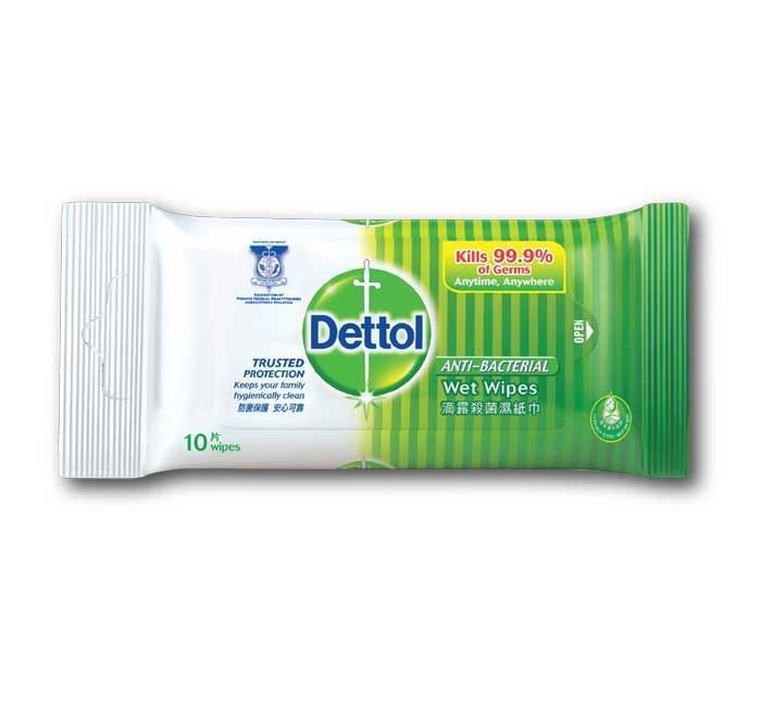 Dettol Wet Wipes 10Pieces