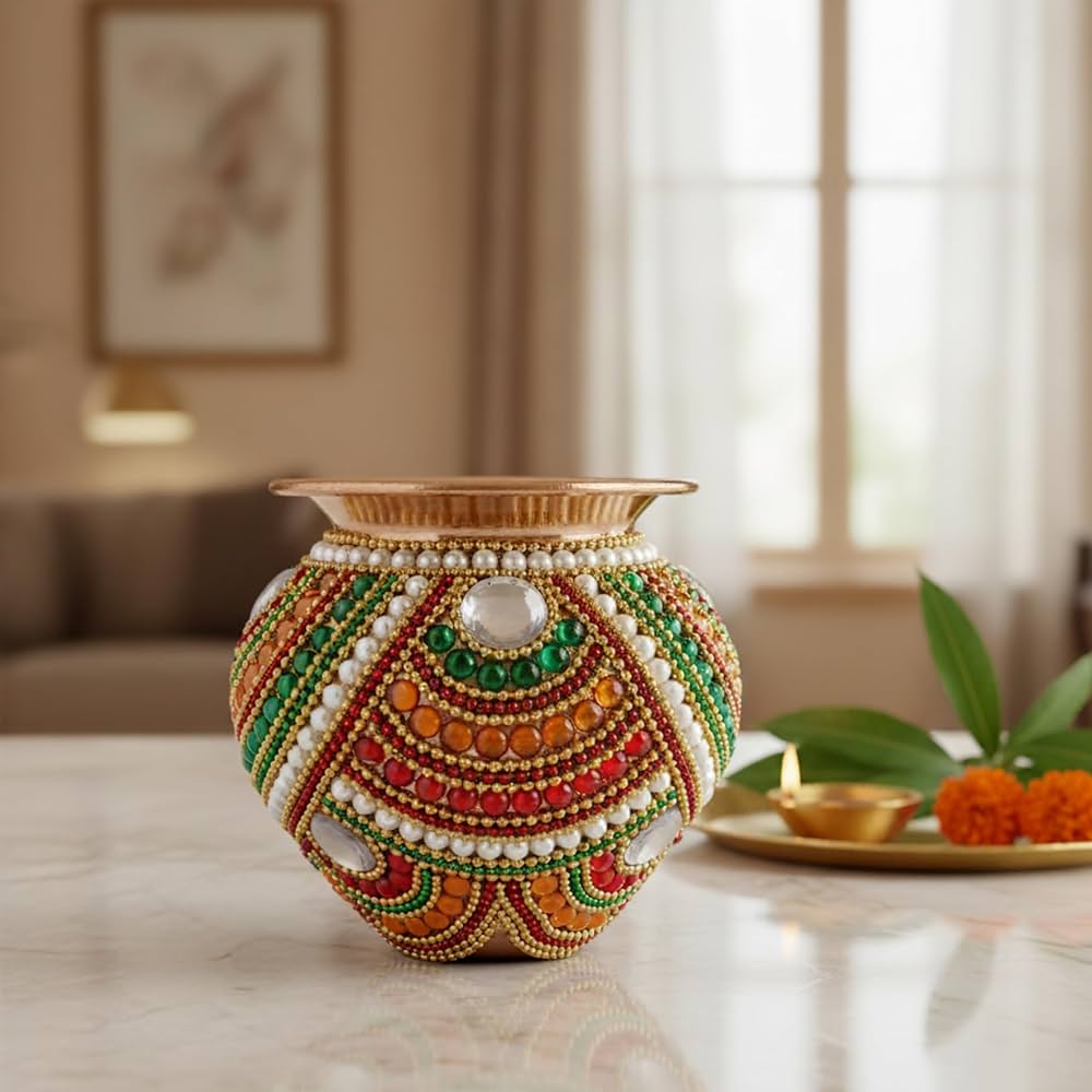 DECORATIVE KALASH (JARDOSHI) 4 INCH