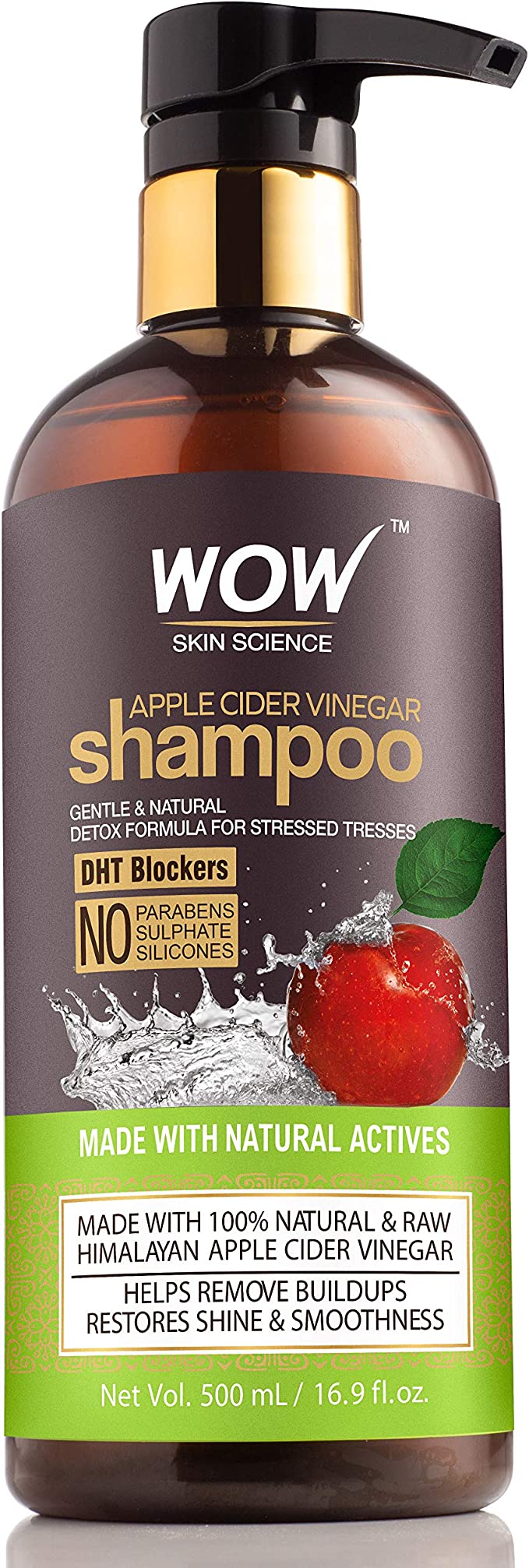 WOW Apple Cider Vinegar Shampoo 500ml