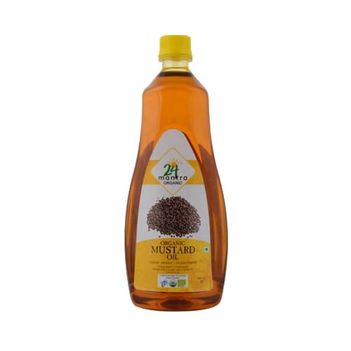 24 Mantra Organic Mustard Oil 1Ltr