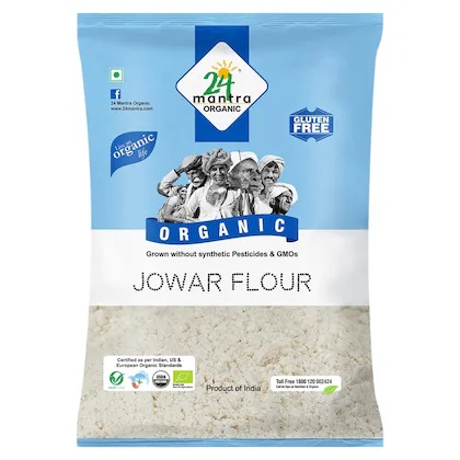 24 Mantra Organic Jowar Flour 500gm
