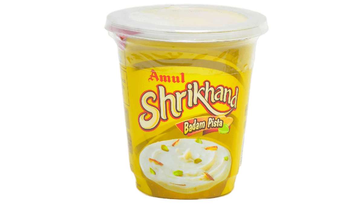 Amul Shrikhand Almond Pista 500gm